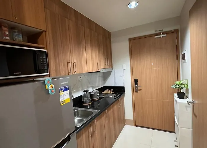 公寓式飯店 1br With Balcony & Parking At Moa Shore3 马尼拉